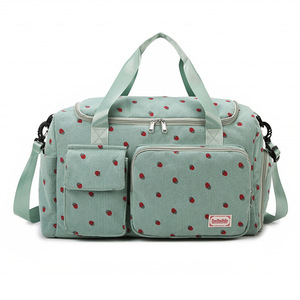 Bolsa de Viaje Portátil Impermeable de Material PU, Linda y Moderna, con Compartimento Separado para Zapatos, Diseño para Maternidad y Hospital, de Capacidad Media - Product Image 6