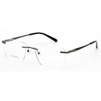 Gafas Ópticas de Negocios Ultraligeras con Montura de Titanio, Estilo Vintage para Hombre y Mujer, Gafas de Lujo para Hombre