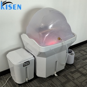 KISEN Beauty Mobile Head Spa Bed Portable Shampoo Basin Salon Hair Wash Sink with Water tank Water Pump BarberShop Salon Use - Product Image 6