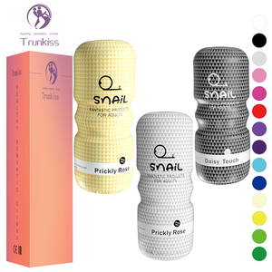 Copa <span class=keywords><strong>de</strong></span> Entrenamiento para Agrandamiento del Pene, Material TPE Suave, Impermeable, Ecológico, Juguete Sexual para Adultos, Modelo Snail, Superventas - Product Image 1