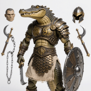 Fabricant de jouets personnalisés Moulage par injection Guerrier articulé Personnages Boîte aveugle Mystère Collection Modèle PVC Action Figure - Product Image 3