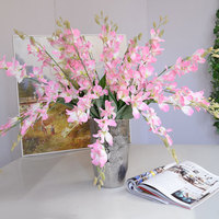 Großhandel Blumen Orchidee Blume für Party Hochzeit Home Esszimmer Dekoration Hochwertige dekorative künstliche Orchidee Blumen
