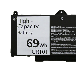 Batterie haute capacité 4670mAh GRT01 pour ordinateur portable Dell Precision3561 3571 3581 3470 R05P0 0P3TJ 05RGW en stock - Product Image 3