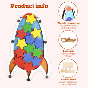 Frascos de Recompensa Personalizados con Fichas Magnéticas para Sistemas de Recompensa de Comportamiento <span class=keywords><strong>Infantil</strong></span> - Product Image 5