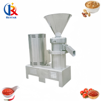 Commerciële Colloïdmolen Voor Chilisaus Vleesbot Fruit Groentepasta Slijpen Motorkern Vleesbot Crusher Maalmachine