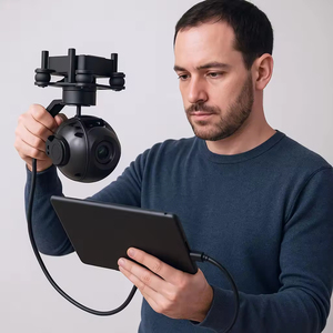 Dron Estabilizador de 3 Ejes, Dron FPV con Cámara 2K, 4MP, 30X, Zoom Híbrido, HDR, Visión Nocturna Starlight, UAV, USV Pod, Conjunto Completo - Product Image 6