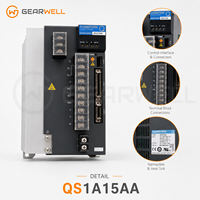 Amplificateur servo AC SANYO DENKI QS1A15AA SANMOTION Q 200-230V, servomoteur industriel pour CNC et automatisation