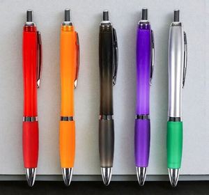 Bolígrafos de Plástico Personalizados al por Mayor a Bajo Precio, Artículos de Papelería Escolares Baratos, Bolígrafos Publicitarios de Regalo - Product Image 1