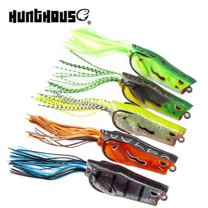 Appât souple Bionic Topwater <span class=keywords><strong>de</strong></span> haute qualité personnalisé 65mm 15g <span class=keywords><strong>leurre</strong></span> grenouille <span class=keywords><strong>pour</strong></span> la pêche à la tête <span class=keywords><strong>de</strong></span> serpent à grande bouche - Product Image 1