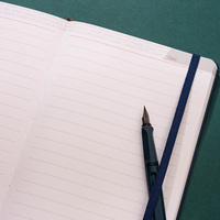Carnet de notes A5 en cuir personnalisé avec élastique, couverture rigide, pour le suivi d'entraînement – Vente en gros