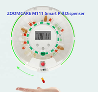 ZOOMCARE M111 connexion bluetooth 28 compartiments 9 alarmes rappel distributeur de pilules intelligent