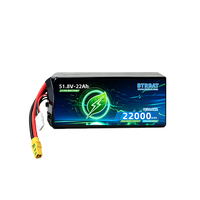 Baterai Drone Industri 51.8V 14S 22000mAh Paket Baterai UAV untuk Operasi Drone Penyemprotan Pertanian dan Survei