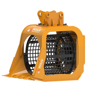 Cubo de Cribado 2026 para Excavadora de 2-36 Toneladas, Cubo de Cribado de Suelo con Rejilla Giratoria Personalizada en Venta - Product Image 1