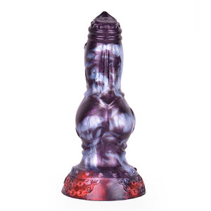 NNSX Silikon Hund <span class=keywords><strong>Penis</strong></span> Esel Pferd <span class=keywords><strong>Penis</strong></span> Unisex dicker Rückenplatz Analsex Tier Dildo - Product Image 3