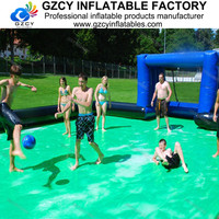 Gonflable de haute Qualité De Terrain De Football De Savon Gonflable Terrain De Football sur Offre Spéciale
