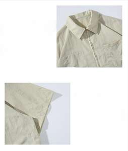 เสื้อโปโลครึ่งแขนกีฬาสไตล์ภูเขาเสื้อยืดแขนสั้น2024ใหม่ฤดูร้อน - Product Image 5