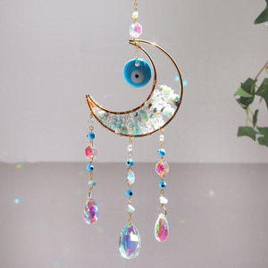 ขายส่งเครื่องรางตาปีศาจคริสตัลธรรมชาติคุณภาพสูง ตัวดักจับแสงอาทิตย์รูปตาปีศาจ งานฝีมือที่ดีที่สุด ตัวดักจับแสงอาทิตย์โรสควอตซ์อะเมโซไนต์ - Product Image 6