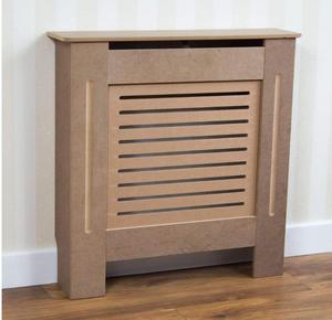 Cubierta de <span class=keywords><strong>Radiador</strong></span> Milton Moderna, Sin Terminar, Sin Pintar, Rejilla de MDF para Gabinete, Pequeña - Product Image 1