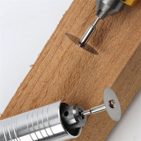 Mini lames de scie circulaire, disques métalliques rotatifs, meulage électrique, outils à main, mandrin de coupe, perceuse électrique à bois, 6 pièces/ensemble