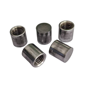 Écrous cylindriques M10 M12 métriques en acier au carbone de grade A B niveau 4.8 pour équipement sportif, taille personnalisable, type manchon - Product Image 3