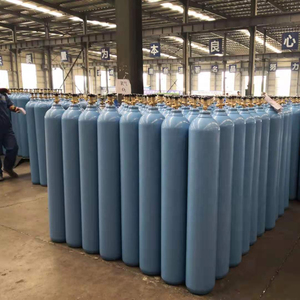 Cilindros de oxígeno de acero inoxidable, cilindros de capacidad de 47l para gas, tipo certificado tuv, iso 9809 - Product Image 4