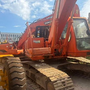 รถขุดตีนตะขาบ Doosan DH225LC-7 ขนาด 22 ตัน สีส้ม มือสอง - Product Image 4
