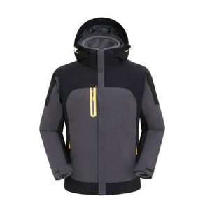Vêtements de sport personnalisés, coupe-vent, imperméables, respirants, manteau chaud d'hiver, veste d'extérieur pour homme - Product Image 3