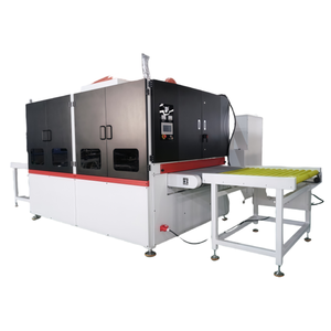 Máquina de Pulir, Desbastar y Desoxidar Chapas Metálicas de Acero Inoxidable de 1350 mm con Motor de 45.5 kW de Potencia y Alto Nivel de Seguridad - Product Image 1