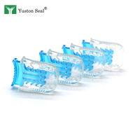 Mini cadenas en plastique, sceau de sécurité pour sacs postaux, colis et boîtes de coursier, scellés jetables anti-effraction, 1 pièce