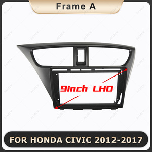 Radio de coche Aijia Dashboard con cámara de respaldo GPS estéreo para HONDA CIVIC 2012-2017 de navegación líder en la industria y reproductores de <span class=keywords><strong>MP3</strong></span>/4 - Product Image 3