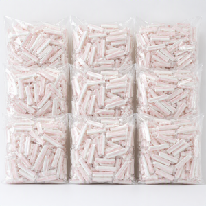 Caramelos Pastel Suaves y Masticables en Barra, en Bolsa a Granel, con Rayas Rosas y Blancas, Envueltos Individualmente, en Oferta - Product Image 6