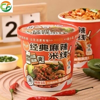 Tian Xiaohua Classic Spicy Instant Low Carb Rice Noodles Private Label OEM Cup Pack for Chinese Food Wholesale Global Importers