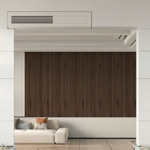 Modern Design Acoustic Wood Rubber Wall Panels Durable Waterproof Eco-Friendly for Interior Walls Kitchen Living Room Bathroom