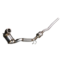 Filtre à particules diesel (FAP) universel CNG avec convertisseur catalytique supplémentaire, conforme à la norme Euro VI, en acier inoxydable, position avant, neuf