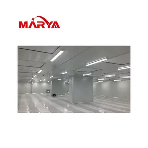 Marya sınıf 100/1000/10000 sağlık hastane endüstrisi için özelleştirilmiş GMP steril temiz oda HVAC temiz oda