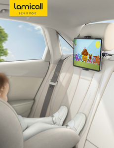 Soporte Flexible para Tablet en Reposacabezas de Auto Lamicall CH05, Soporte Universal para Asiento Trasero, Soporte de Plástico para Teléfono para Niños, Viajes por Carretera, Video - Product Image 4