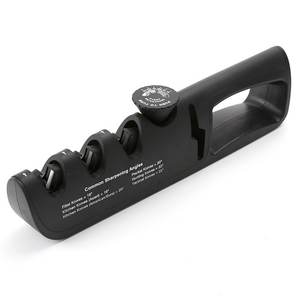 Afilador de cuchillos con guía de ángulo ajustable Cuchillos de mano Bolsillo Acero de <span class=keywords><strong>tungsteno</strong></span> Guía de ángulo ajustable Afilador de cuchillos manual - Product Image 2