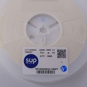 Manufacturer Direct RR1608 0603L1055FT 0603 1608 Resistors Chip Resistors SMD Resistors 10.5Mohm 1% 1/10W Thick Film Resistor - Product Image 1