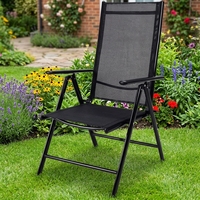 Chaise longue d'extérieur à structure en acier, chaise de camping portable en tissu Teslin, pliable facilement, design moderne, chaise de plage d'extérieur, pêche