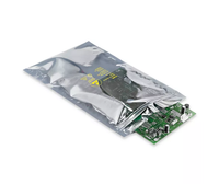 Sac antistatique personnalisé à ouverture supérieure pour circuits imprimés (PCB) avec fermeture éclair, en aluminium, barrière de sécurité antistatique, emballage protecteur contre l'humidité