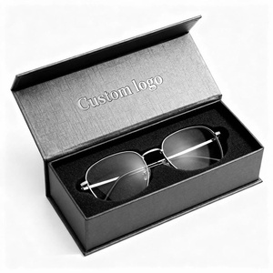 Caja magnética de lujo para gafas, impresa a medida para embalaje de tiendas de óptica y exhibición minorista, embalaje de regalo para marcas de gafas de sol - Product Image 1