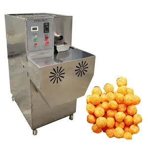 Roestvrijstalen Holle Buis Pop Corn Pofed Puff Voedsel Snack Extruder Maken Machine