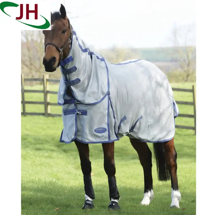 กีฬาขี่ม้าผลิตภัณฑ์แผ่นพรมม้า Ripstop ขายส่งน้ําหนักเบากันน้ําฤดูร้อน Polybag รูปภาพตาข่ายสินค้าฤดูร้อน