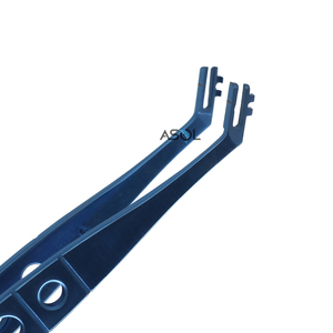 Pinces pliantes pour lentilles, pinces d'implantation d'IOL, intraoculaires pour <span class=keywords><strong>chirurgie</strong></span> de la cataracte, 108 mm - Product Image 3