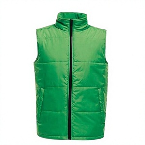Unisex Winter Safety Vest Stand Collar Sleeveless ANSI Class 1 Waterproof LED Flash Reflective Body <b>Warmer</b> - Product Image 1