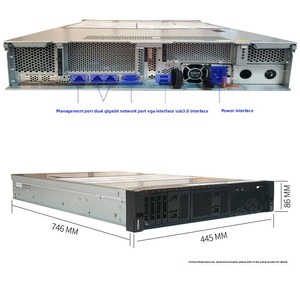Serveur en <span class=keywords><strong>rack</strong></span> ThinkSystem SR650 V4, processeur Intel Xeon 2,10 GHz, 16 Go de mémoire, carte mère ITX, faible profondeur, boîtier 2U, en stock - Product Image 2