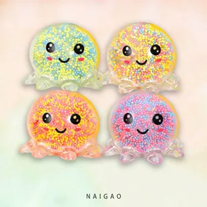 Super Hot Luminous Octopus Ball Squeeze Toy Children's Stress Relief Fidget Toy <strong>Adult</strong> Stress Relief <strong>Funny</strong> Stress Relief Toy <strong>Gift</strong> - Product Image 3