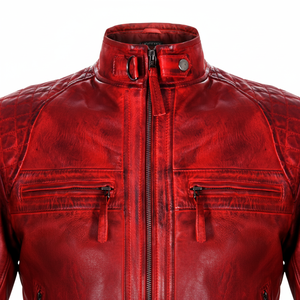 2025 veste en cuir à capuche pour hommes personnalisée de haute qualité meilleur prix veste en cuir de mode fabriquée au Pakistan - Product Image 1