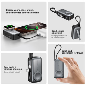 מגנטי pd 20w טעינה מהיר מיני כוח <span class=keywords><strong>5000mah</strong></span> חיצוני נייד כיס סוללה חיצוני נייד בגודל כיס מטען נייד הסיטונאי - Product Image 3