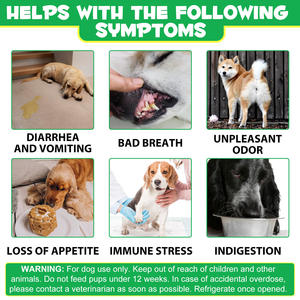 30 Masticabili Morbidi per la Salute Digestiva e Intestinale, <span class=keywords><strong>Integratore</strong></span> Alimentare Naturale per Animali Domestici, Snack per <span class=keywords><strong>Cani</strong></span>, Masticabili Morbidi Probiotici per Animali - Product Image 5